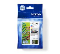 Brother LC422XLVAL - Pack de cartouches d'encre originales pour imprimantes