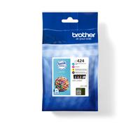 Brother LC-424VAL - Cartouche d'encre multipack couleurs, 4 x 750 pages