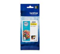 Brother LC-424Y Cartouche d'encre 1 pièce(s) Original Jaune