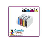 BROTHER LC-970/1000 - Lot 4 cartouches compatible DCP 105CN 130C 135C 150C 153C 330C 330CN 350C 353C 357C MFC 680CN LC970 LC1000