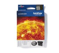 Brother LC-980BK Cartouche d'encre noire - 300 Pages - LC980BK