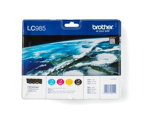 Brother LC-985VALBP - Cartouche d'encre multipack couleurs (Pack de 3)