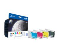 Brother LC1000VALBP - Pack de cartouches d'encre originales à haut rendement