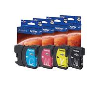 Brother LC1100HY | Cartouche d'encre originale | Noir, Jaune, Cyan, Magenta