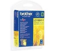 Brother LC1100HYYBP - Haute capacité - jaune - original - blister - cartouche d'encre - pour Brother DCP-6690CW G