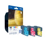 Brother LC1100RBWBP - Jaune, cyan, magenta - originale - 325 Pages