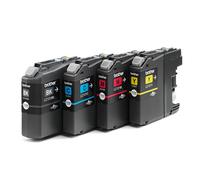 Brother LC121 Pack 4 cartouches 1 noire + 3 couleurs pour imprimante jet d'encre