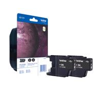 Brother LC1220BKBP2DR ink cartridge 2 pc(s) Original Black