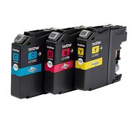 Brother LC-123 Pack 3 Cartouches C/M/Y Blister