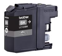 Brother LC123BK - À rendement élevé - noir - original - cartouche d'encre