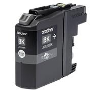 Brother lc123bk - à rendement élevé - noir - original - cartouche d'en