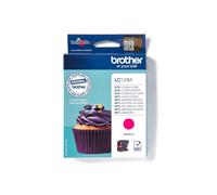 Brother LC123M - Cartouche d'Encre Originale Magenta - Rendement 600 Pages - 25 x 90 x 180 mm - Compatibilité DCP-J & MFC-J Series