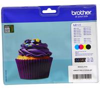 Brother LC123VALBP cartouche d'encre originale Noir, Jaune, Cyan, Magenta