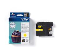 Brother LC123Y - À rendement élevé - jaune - original - cartouche d'encre