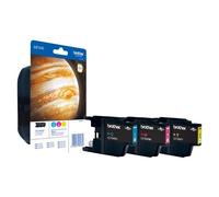 Brother LC1240 - Pack de 3 - jaune, cyan, magenta - original - blister - cartouche d'encre