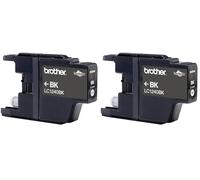 Brother LC1240BK | Cartouche d'encre Originale | Noir (Lot de 2)