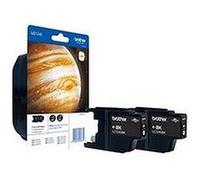 Brother LC1240BKBP2 - Pack de 2 - noir - original - blister - cartouche d'encre - pour Brother DCP-J525W, DCP-J725DW, DCP-J925DW, MFC-J6710DW, MFC-J6910DW, MFC-J825DW Noir G