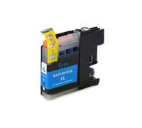 Brother LC125XL Cartouches d'encre cyan génériques - Remplace LC125XLC