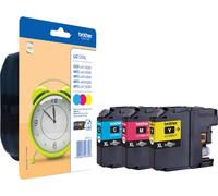 Brother LC125XLRBWBPDR Cartouche d'encre originale Brother MultiPack C,M,Y Blister Acustic Magnetic (LC-125XLRBWBPDR)