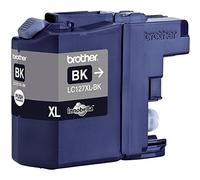 Brother LC127XLBK | Cartouche d'Encre Noire Haute Capacité, Blister | Imprime jusqu'à 1200 Pages, XL, Noir