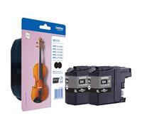 Brother LC127XLBKBP2 - Pack de 2 - Très Haut Rendement - noir - original - blister - cartouche d'encre - pour Brother DCP-J4110DW