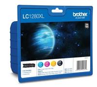 Brother LC1280XL Twin-Pack - pack de 2 - noir - original - cartouche d'encre