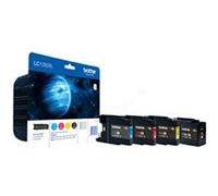 Brother LC1280XL Value Pack - Pack de 4 - noir, jaune, cyan, magenta - original - cartouche d'encre G