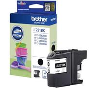 Brother Cartouche d'encre LC221BK Noire authentique (TVA incluse)