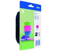 Brother LC221M - Magenta - original - blister - cartouche d'encre - pour Brother DCP-J562DW G