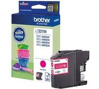 Brother LC221M - Magenta - original - cartouche d'encre - pour Brother DCP-J562DW Magenta G