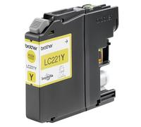 Brother LC221Y - Jaune - original - cartouche d'encre