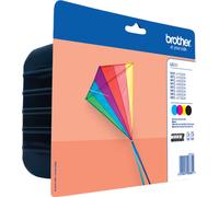 Brother LC223VALBPDR Multipack Noir(e) / Cyan / Magenta / Jaune Original LC-223