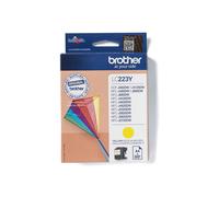 Brother LC223Y Cartouche d'encre originale Jaune, 550 pages, MFC-J4620DW, DCP-J562DW, DCP-J4120DW, 178x37x122mm, 41g