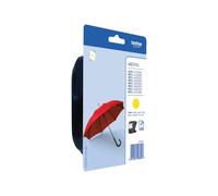 Brother Cartouche d'encre LC225XLYBP originale à haut rendement – Jaune