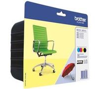 Brother LC229XL Value-Pack - Pack de 4 - noir, jaune, cyan, magenta - original - coque avec sécurité - cartouche d'encre - pour Brother MFC-J5320DW, MFC-J5625DW G