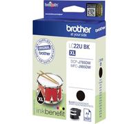 Brother LC22UBK | cartouche d'encre originale | Noir, XL