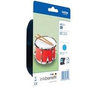 Brother LC22UC - XL - cyan - original - cartouche d'encre - pour Brother DCP-J785DW, DCP-J785DWXL, MFC-J985DW; INKvestment Work Smart MFC-J985DW G