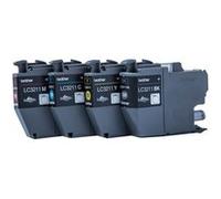 Brother LC3211 Value Pack - Pack de 4 - noir, jaune, cyan, magenta - original - cartouche d'encre - pour Brother DCP-J572, DCP-J772, DCP-J774, MFC-J890, MFC-J895 G