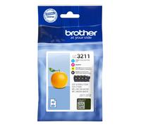 Brother LC3211VALDR ink cartridge 4 pc(s) Original Black, Cyan, Magenta, Yellow