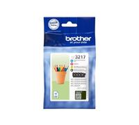 Brother LC3217BK/LC3217C/LC3217M/LC3217Y Lot de 4 Cartouches Jet d'encre LC3217