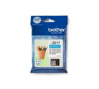 Brother LC3217C Cartouche d'encre Cyan Originale - Rendement 550 pages - Compatibilité MFC-J6930DW, MFC-J5930DW, etc. - Dimensions 10x85x120 mm