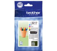 Brother LC3217VALDR Multipack Noir(e) / Cyan / Magenta / Jaune Original LC-3217