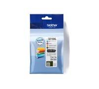 Brother LC3219XL Value Pack - pack de 4 - XL - noir, jaune, cyan, magenta - original - cartouche d'encre