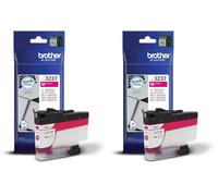 Brother LC3237M Magenta 1500 Pages (Lot de 2)