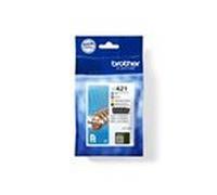 Brother LC421VAL - Pack de 4 cartouches d'encre originales