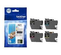 Brother LC421 Value Pack - Pack de 4 - noir, cyan, magenta, jaune - original - cartouche d'encre - pour Brother DCP-J1140DW, DCP-J1800DW, MFC-J1010DW, MFC-J1012DW G