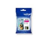 Brother LC421XLM - à rendement élevé - magenta - original - cartouche d'encre