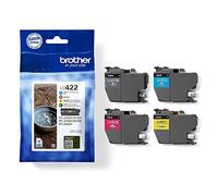 Brother Cartouche d'encre LC-422VAL – 4 couleurs – Multipack