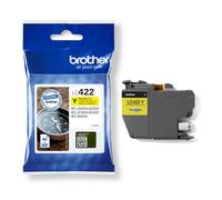 Encre Brother LC422Y cartouche d'origine - Jaune - LC422Y