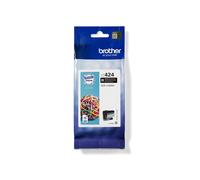 Brother LC424BK Cartouche d'encre Noir Original - Rendement 750 pages - Compatible DCP-J1200W - Dimensions 90x20x170 mm